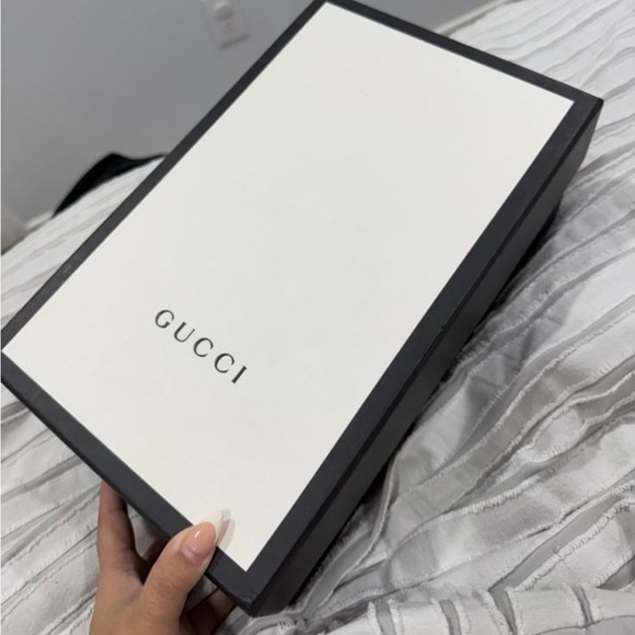 Gucci Brown and Gold Espadrille Flats with GG Monogram - Picture 8 of 9